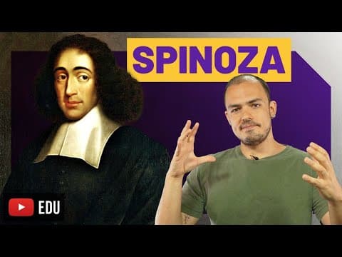 Thumbnail da aula: Baruch Spinoza | Deus, Natureza, Liberdade, Bíblia e Conatus