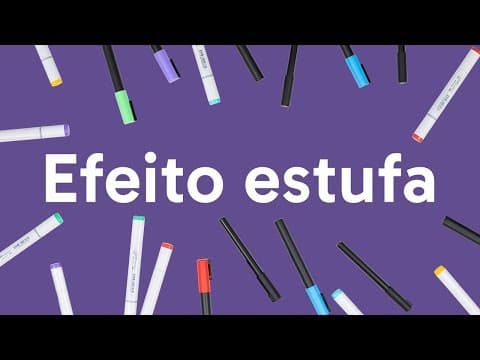 Thumbnail da aula: O EFEITO ESTUFA É RUIM PARA O PLANETA? | QUER QUE DESENHE? | DESCOMPLICA