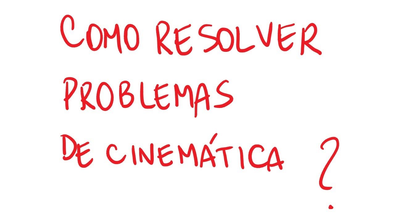 Thumbnail: Como resolver problemas de cinemática