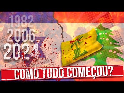 Thumbnail da aula: ENTENDA OS MOTIVOS DA GUERRA ENTRE ISRAEL E HEZBOLLAH/LÍBANO
