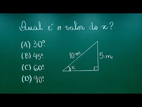Thumbnail da aula: TRIGONOMETRIA - (SENO) - Razões Trigonométricas - Professora Angela Matemática