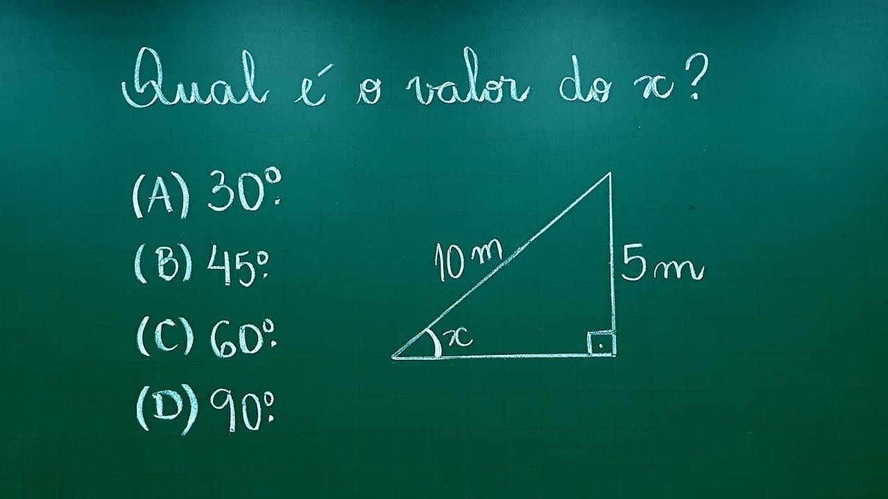 Thumbnail: TRIGONOMETRIA - (SENO) - Razões Trigonométricas - Professora Angela Matemática
