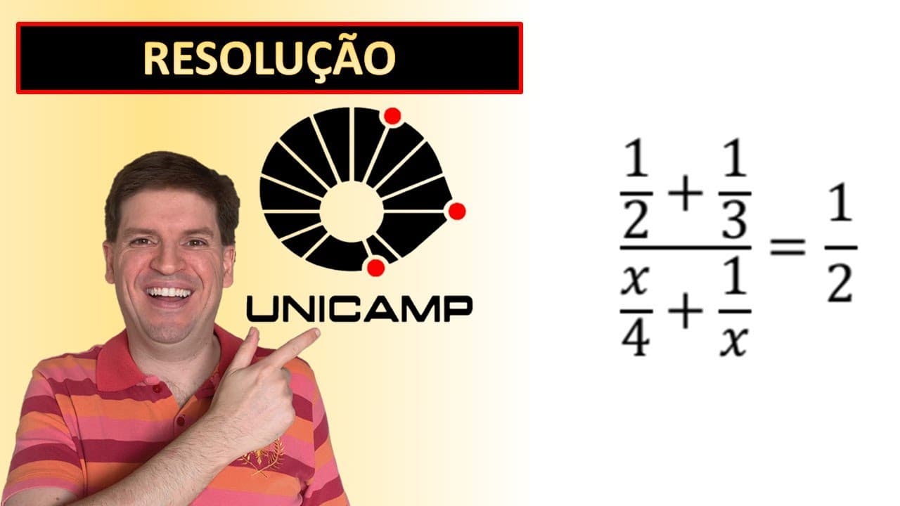Thumbnail: UNICAMP 2021 QUESTÃO 22