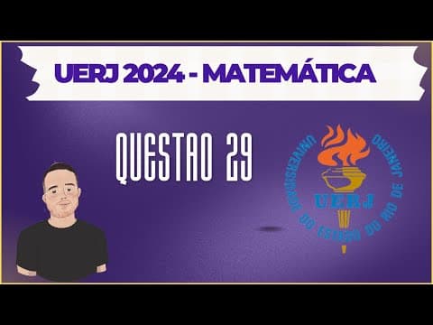 Thumbnail da aula: UERJ 2024 | Questão 29 ANULADA [MDC]