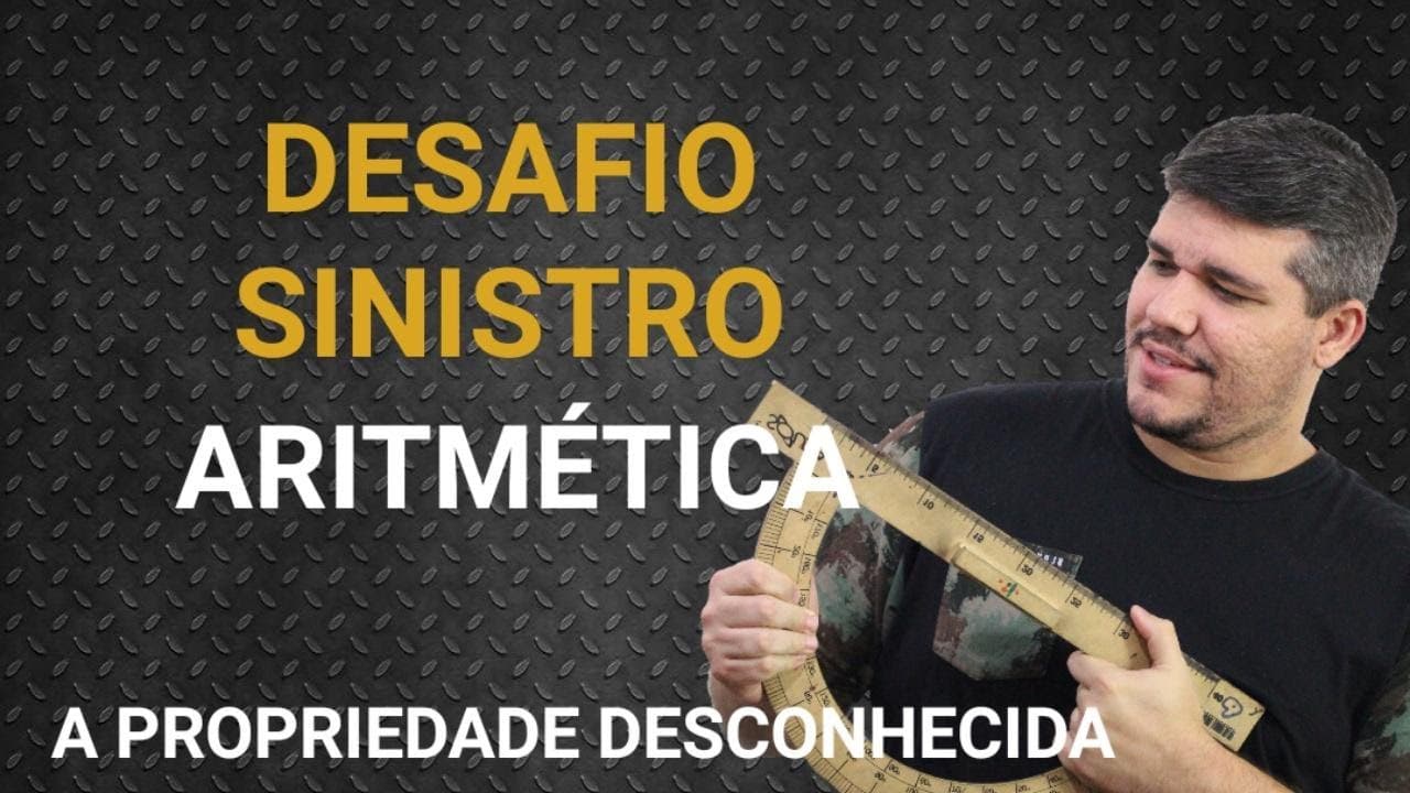 Thumbnail: Desafio Sinistro de Aritmética