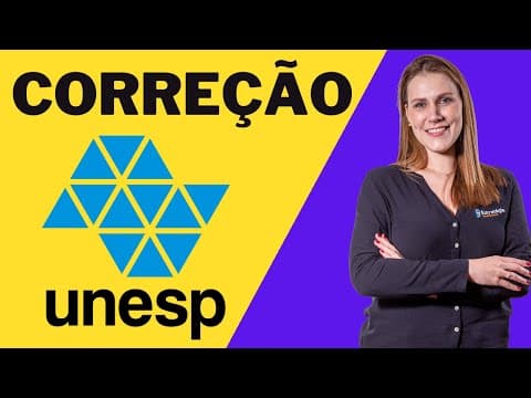 Thumbnail da aula: Gabarito UNESP 2021 - Segundo dia - Correção de Prova - BIOLOGIA.