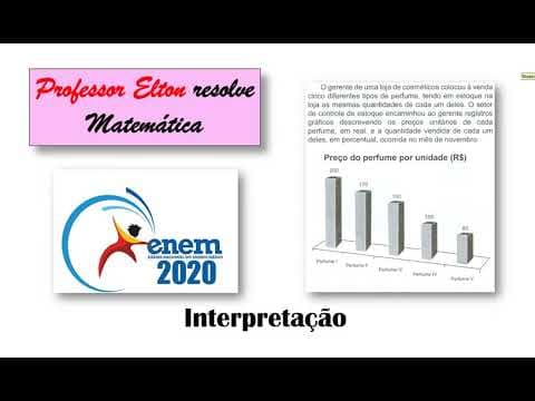Thumbnail da aula: ENEM 2020 - Interpretação - O gerente de uma loja de cosméticos colocou à venda cinco diferentes