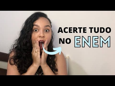 Thumbnail da aula: 5 Estratégias pra você acertar as questões de Espanhol no Enem