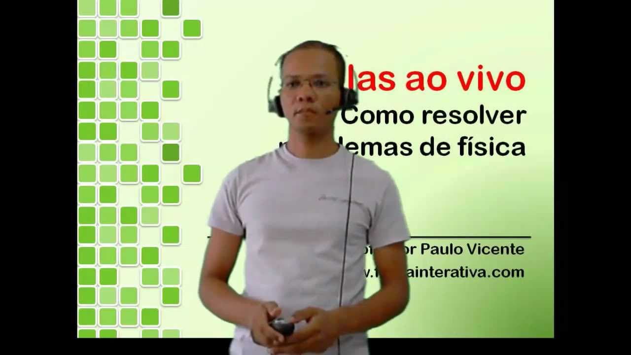 Thumbnail: Aulas de física ao vivo