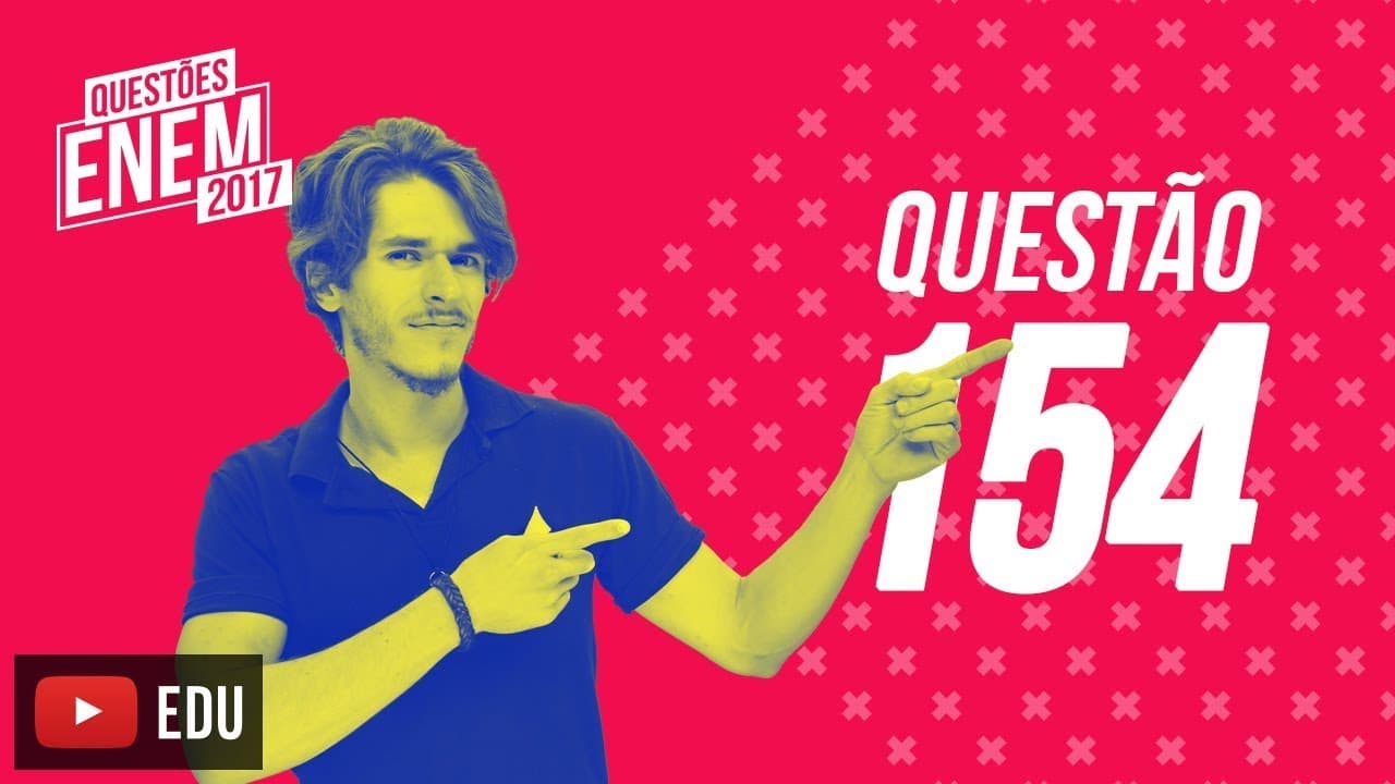 Thumbnail: Enem 2017 - Matemática | Questão 154 (Caderno Amarelo)