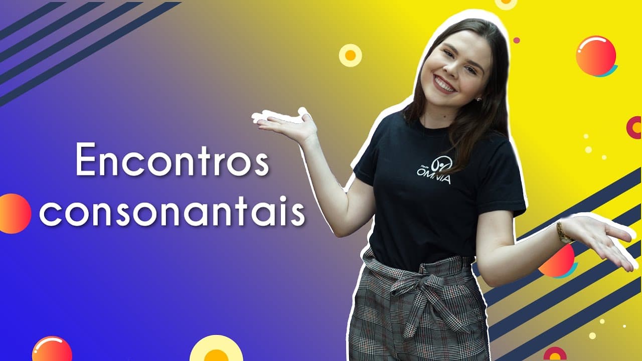 Thumbnail: Encontros consonantais - Brasil Escola