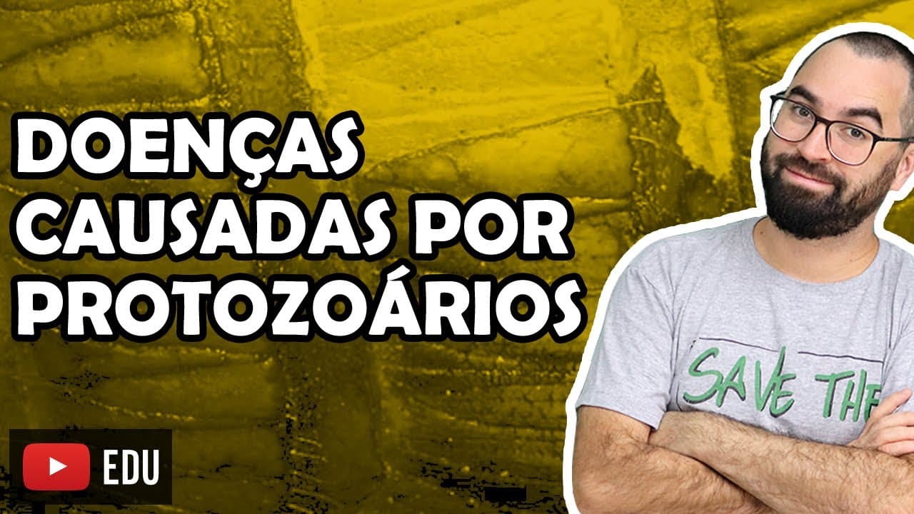 Thumbnail: Doenças causadas por protozoários - Aula 18 - Módulo IV Microbiologia, Fungos e Protistas | Prof Gui