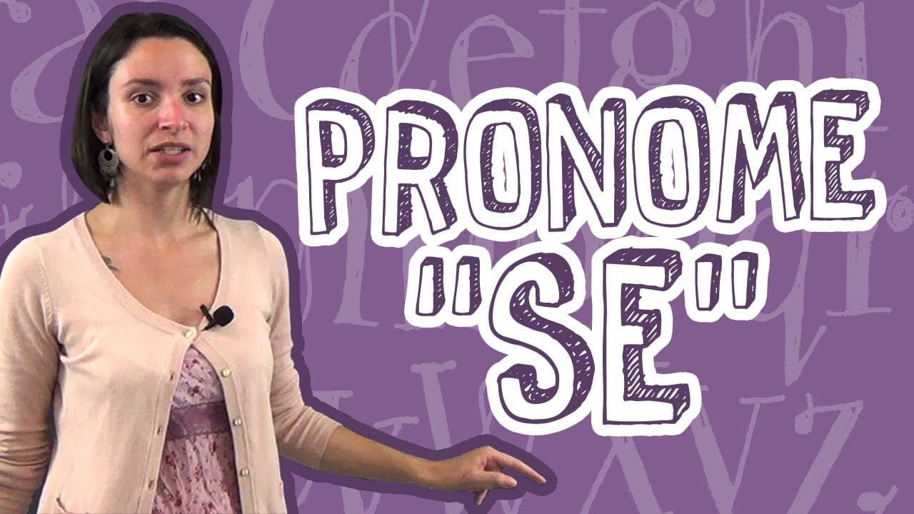 Thumbnail: Aula Português - Pronome Se - Partícula Apassivadora - STOODI
