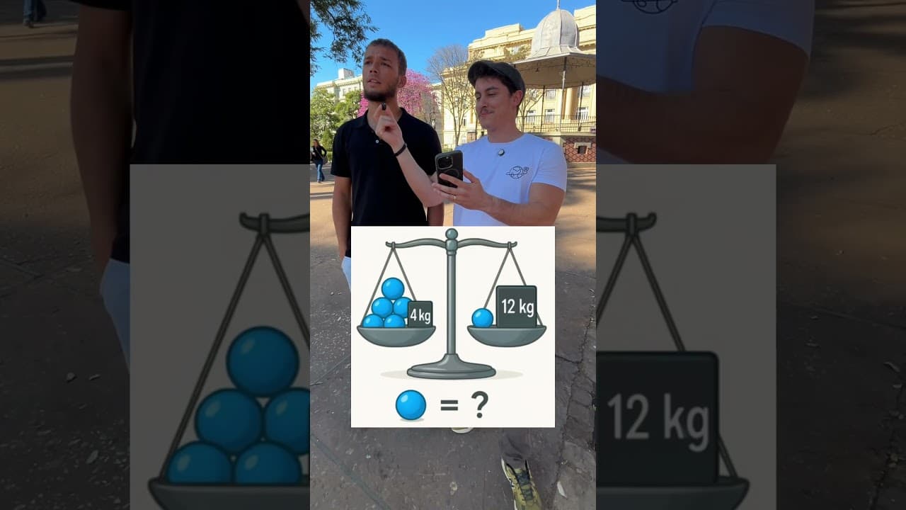 Thumbnail: Qual é o valor de 🔵?