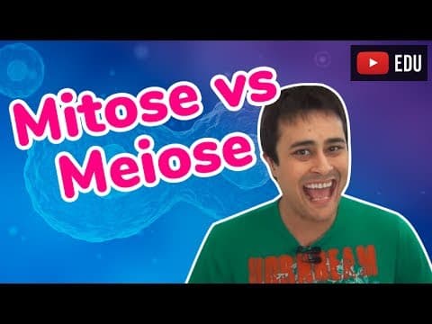 Thumbnail da aula: Mitose vs. Meiose - Divisão Celular - Prof. Paulo Jubilut