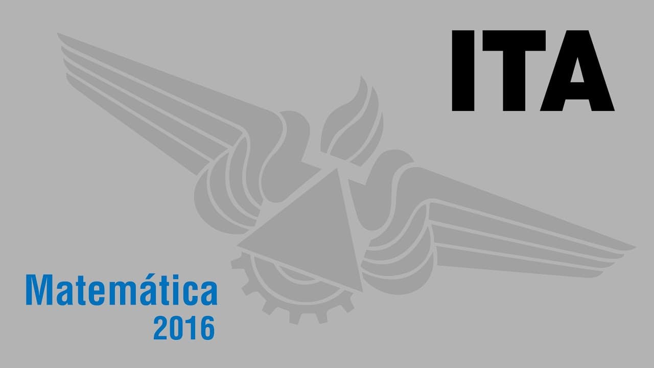 Thumbnail: ITA 2016 - Matemática