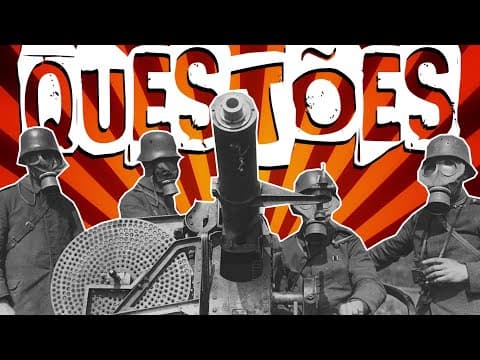 Thumbnail da aula: RESOLVENDO QUESTÕES DE PRIMEIRA GUERRA MUNDIAL