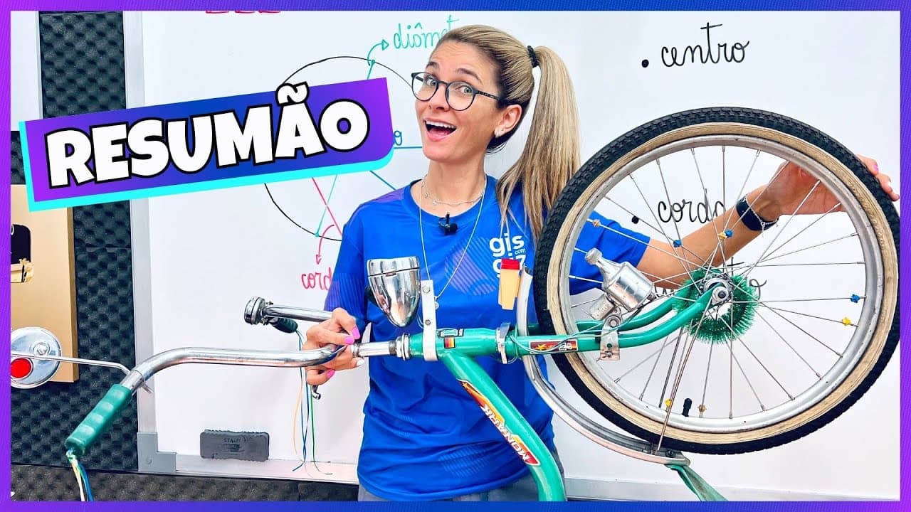 Thumbnail: RESUMÃO - CIRCUNFERÊNCIA