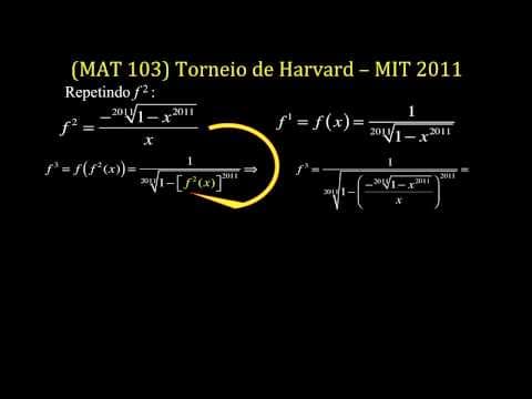 Thumbnail da aula: P-01B-Matemática Olímpica - Torneio de Harvard-MIT-2011-Solução 2