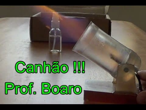Thumbnail da aula: Canhão Termodinâmico - Prof. Marcelo Boaro