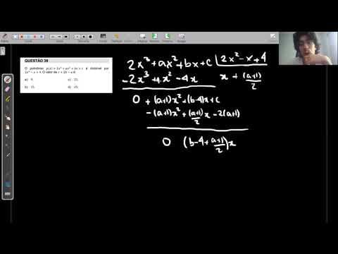 Thumbnail da aula: UNICAMP 2022 (1ª fase - Matemática) - POLINÔMIOS