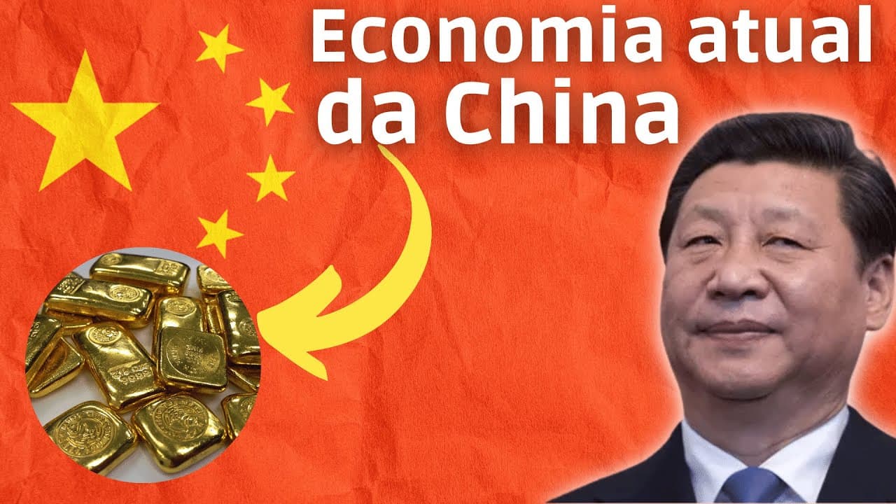 Thumbnail: Economia da CHINA | Uma superpotência | Geografia da China | GabaritaGeo