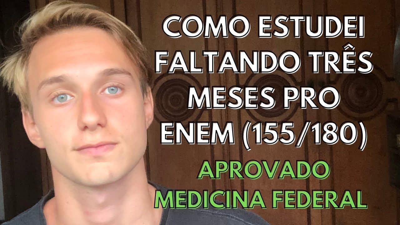 Thumbnail: A melhor estratégia para a Reta Final do ENEM I Marcos Vasconcellos