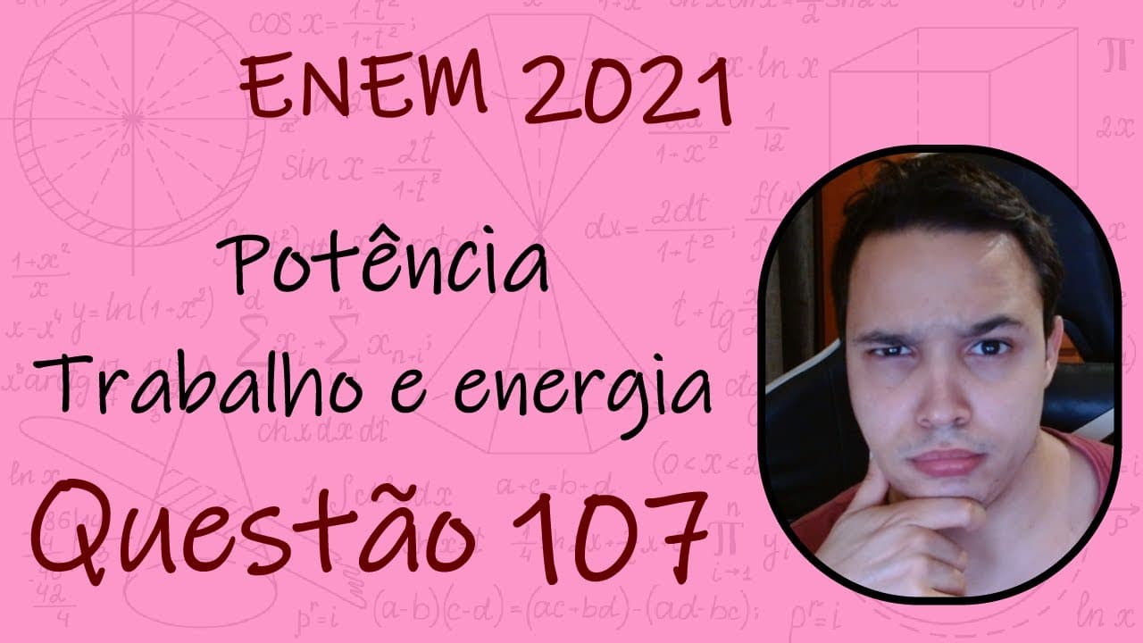 Thumbnail: ENEM 2021 - Analisando a ficha técnica de um automóvel popular,  verificam-se algumas característica