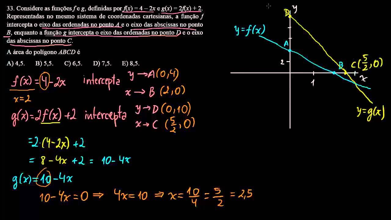 Thumbnail: Correção UFRGS 2014 Matemática questões 33 e 34