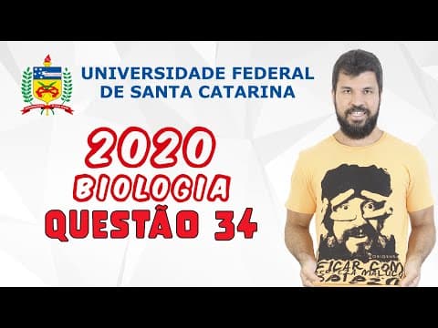 Thumbnail da aula: UFSC 2020 - Questão 34 - As figuras representam as junções celulares presentes tanto nos discos int