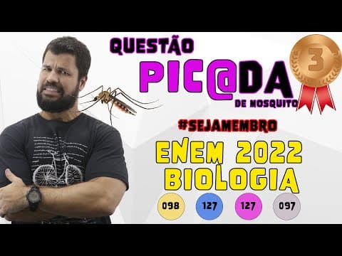 Thumbnail da aula: 3a Questão mais difícil do ENEM 2022 - Os ursos por não apresentarem uma hibernação verdadeira acord