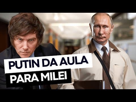 Thumbnail da aula: Professor PUTIN explica como a Argentina vai se complicar | Geopolítica |