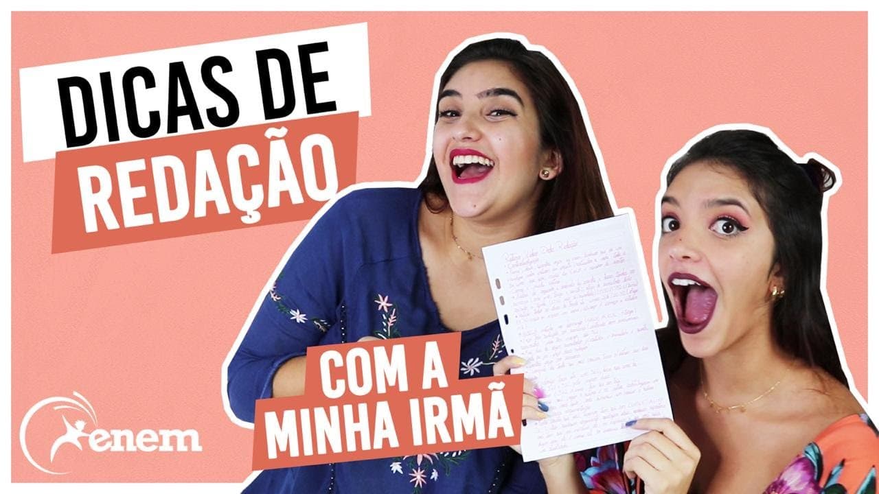 Thumbnail: COMO MINHA IRMÃ ESCREVE REDAÇÃO (passou em medicina!) - Débora Aladim