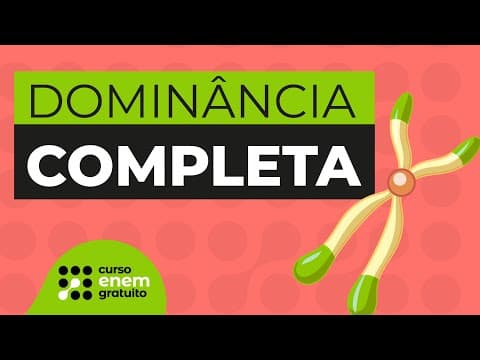 Thumbnail da aula: DOMINÂNCIA COMPLETA | Biologia para o Enem | Cláudia de Souza Aguiar
