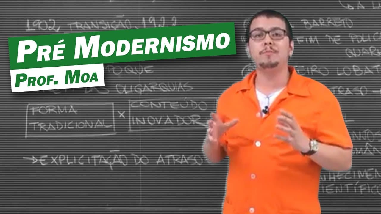 Thumbnail: Literatura - Pré Modernismo