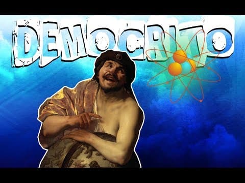 Thumbnail da aula: DEMÓCRITO E A TEORIA ATÔMICA