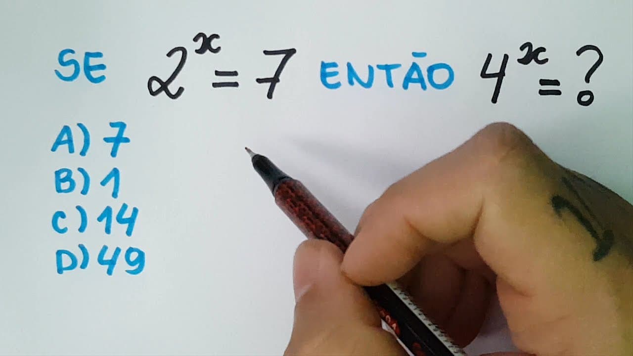 Thumbnail: 🔥 HELP MATEMÁTICA BÁSICA -  Potenciação Fácil?  #321