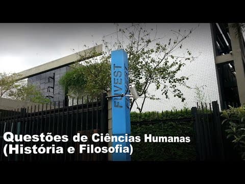 Thumbnail da aula: Prova 1ª Fase  FUVEST 2023 [Ciências Humanas]  [ENEM e Vestibulares #1] #fuvest2023 #fuvest