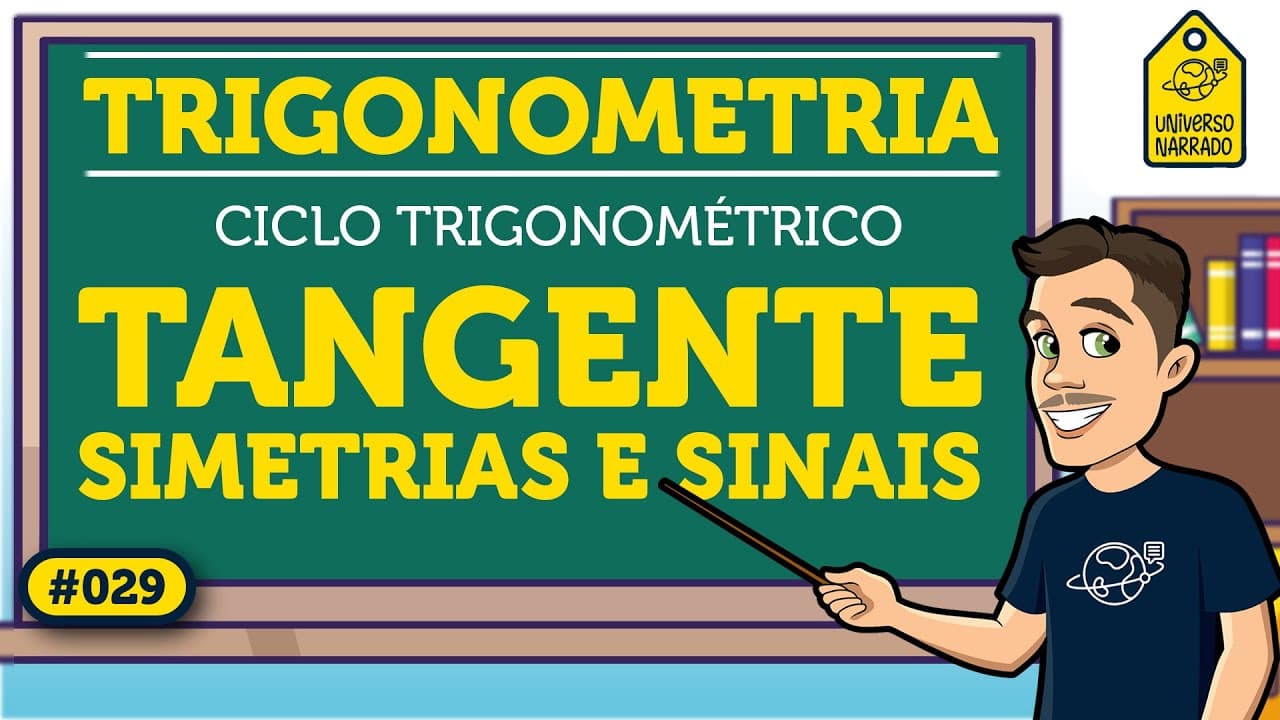 Thumbnail: Tangente no Ciclo Trigonométrico: Simetrias e Sinais  | Trigonometria
