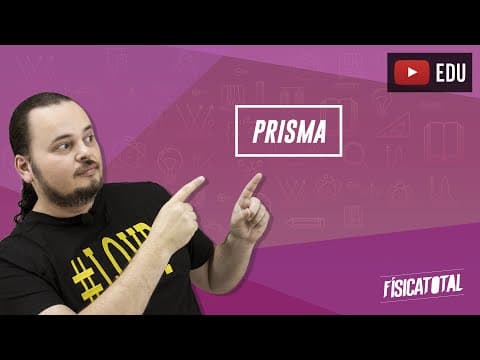 Thumbnail da aula: Prismas | desvio angular | refração da luz | Óptica | Física em Questões 184