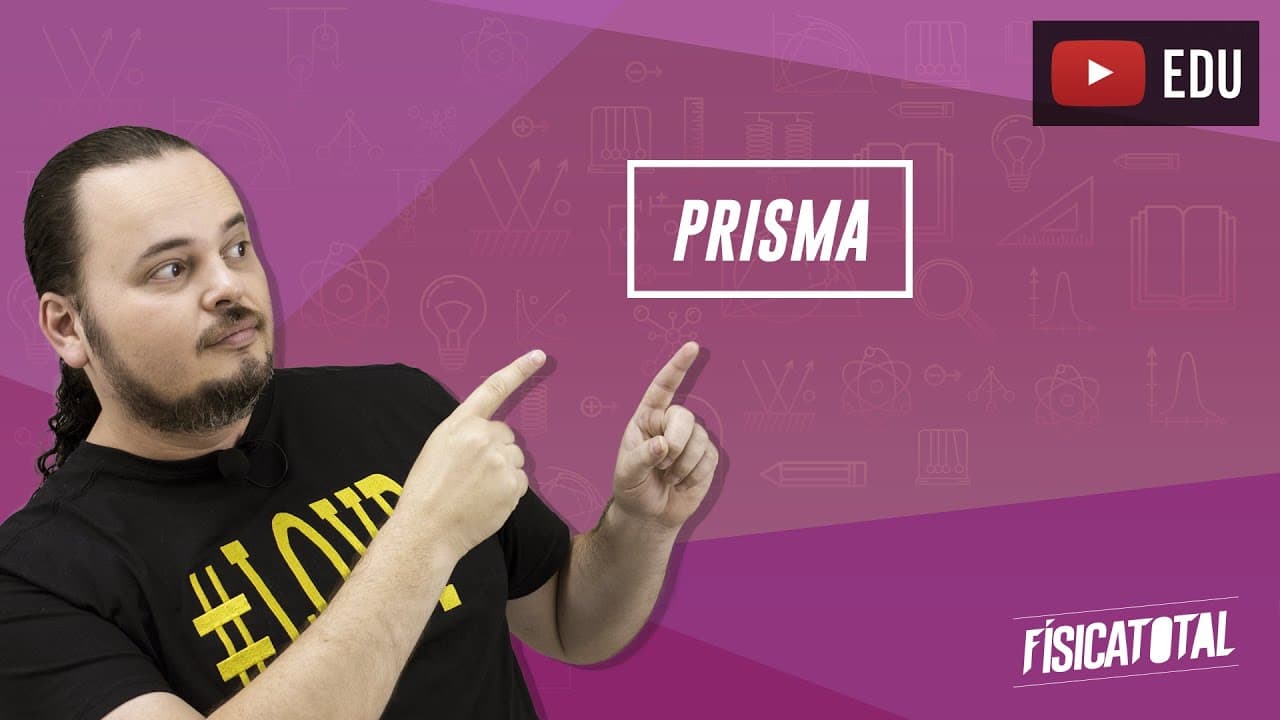Thumbnail: Prismas | desvio angular | refração da luz | Óptica | Física em Questões 184