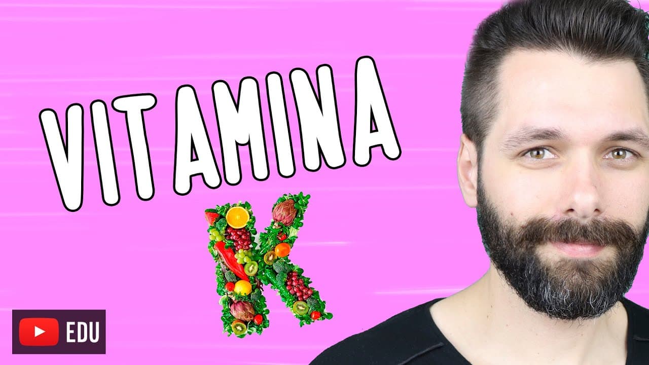 Thumbnail: VITAMINA K - Filoquinona ou Menaquinona | Biologia com Samuel Cunha