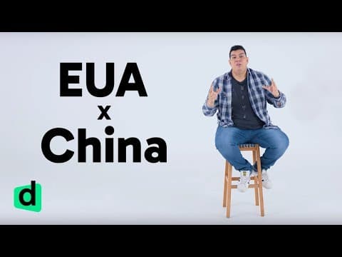 Thumbnail da aula: CHINA x EUA | DOSE DE ATUALIDADES | DESCOMPLICA