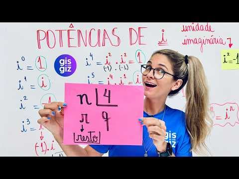 Thumbnail da aula: POTÊNCIAS DE i  - NÚMEROS COMPLEXOS