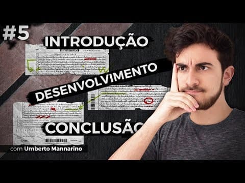 Thumbnail da aula: Análise de REDAÇÃO do ENEM - Estrutura, Coesão e Coerência