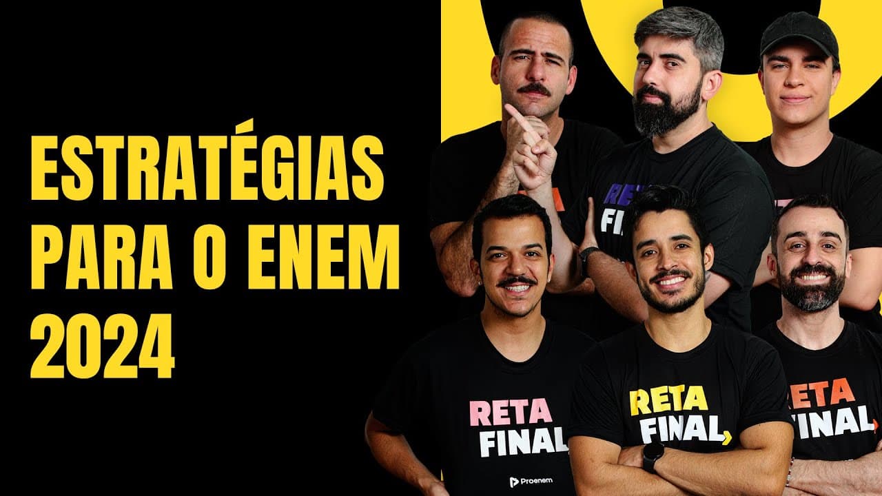 Thumbnail: Estratégias para gabaritar o 1º dia do Enem 2024 | ProEnem