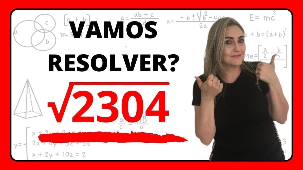 Thumbnail: VAMOS RESOLVER RAIZ QUADRADA???