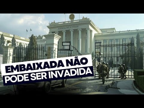 Thumbnail da aula: Equador INVADE o México | Porque uma embaixada não pode ser invadida |