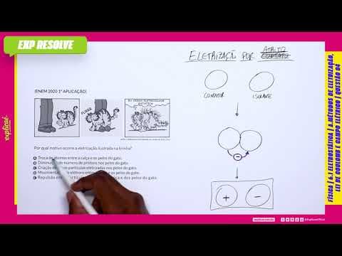 Thumbnail da aula: POR QUAL MOTIVO OCORRE A ELETRIZAÇÃO (...) | MÉTODOS DE ELETRIZAÇÃO, LEI DE COULOMB E CAMPO ELÉTRICO