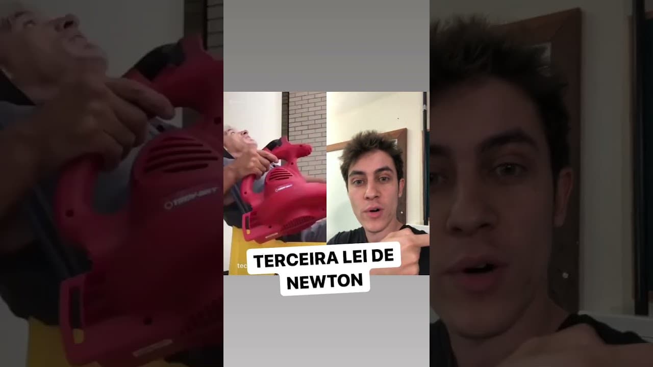Thumbnail: Isso é um negócio difícil de entender viu! Você sabe dizer porque esse cara consegue se mover…? 🧐